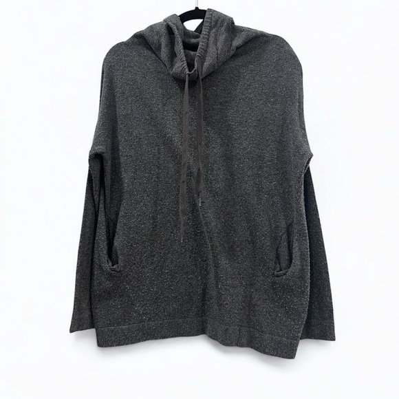 Lumiere Sweaters - LUMIERE Women’s Cowl Turtleneck Gray Sweater Wity Pockets Small Gray